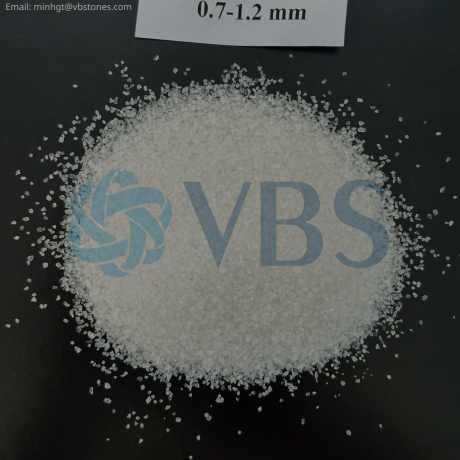 Bột đá thạch anh kích thước 0.7-1.2 mm